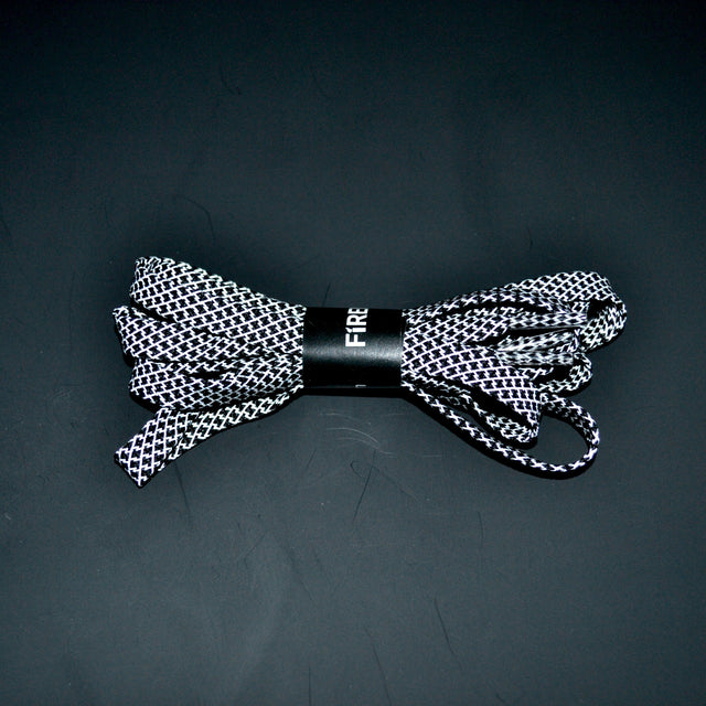 "REFLECT" - 3M Reflective Flat Laces - FIREBEASTS