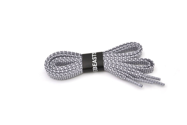 "REFLECT" - 3M Reflective Flat Laces - FIREBEASTS